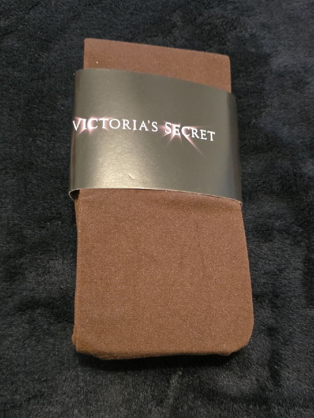 Victoria's Secret Brown Opaque Hosiery